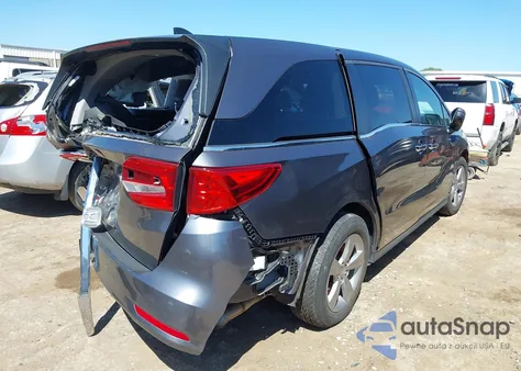 2018 Honda Odyssey Ex-L из США, поврежденный, VIN 5FNRL6H75JB042816